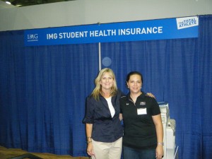 Erika Rivera with Johnna at IMG Academies.